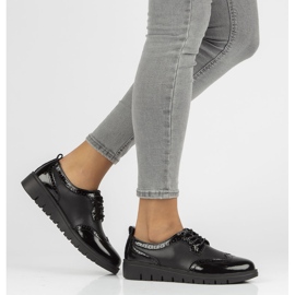 Lædersko Filippo DP3206 / 21 Bk sort 1