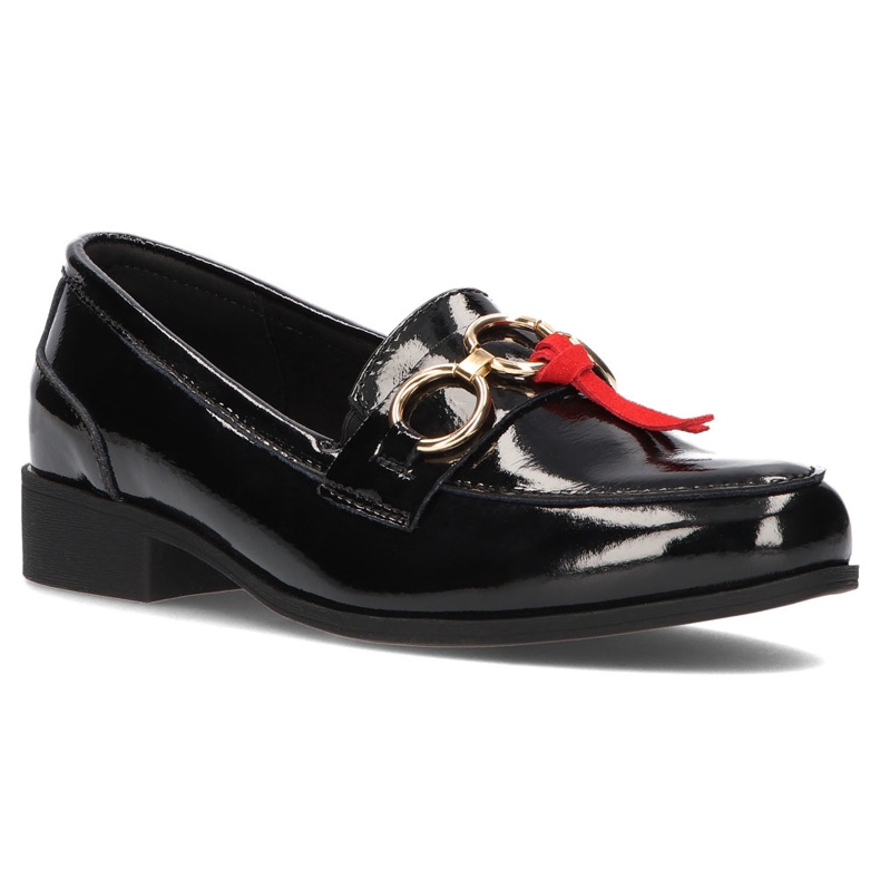 Lædersko Filippo DP3173 / 21 Bk sort 1