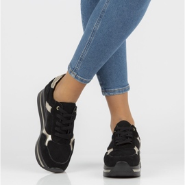 Lædersneakers Filippo DP2004 / 21 Bk sorte 1