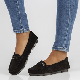 Læder Loafers Filippo DP1202 / 22 sort 2