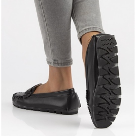 Læder loafers Filippo DP3629 / 22 Bk sort 1