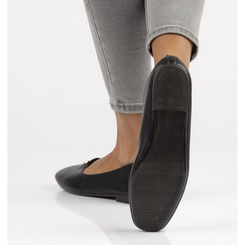 Filippo B50013-BL Sorte ballerinaer 1
