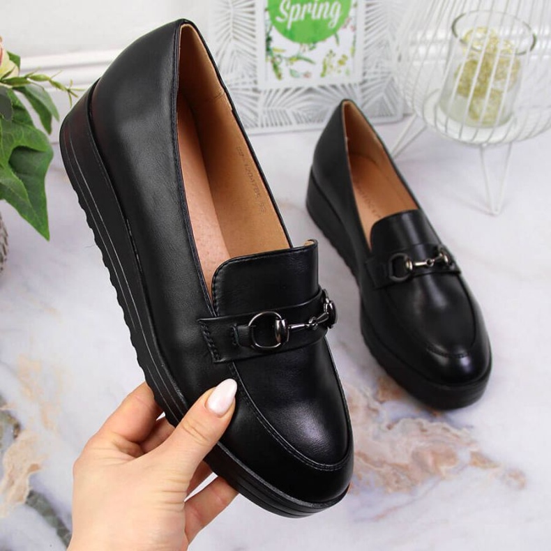 Kile loafers Potocki W WOL62 sort 1