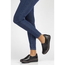 Lædersko Filippo DP3616 / 22 Bk sort 2