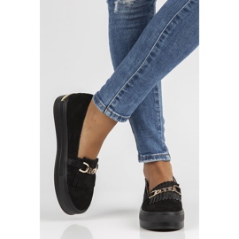Lædersko Filippo DP3532 / 22 Bk sort 1
