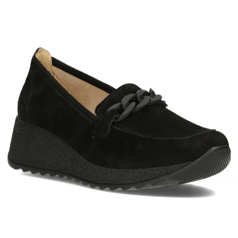 Lædersko Filippo DP3632 / 22 Bk sort 1