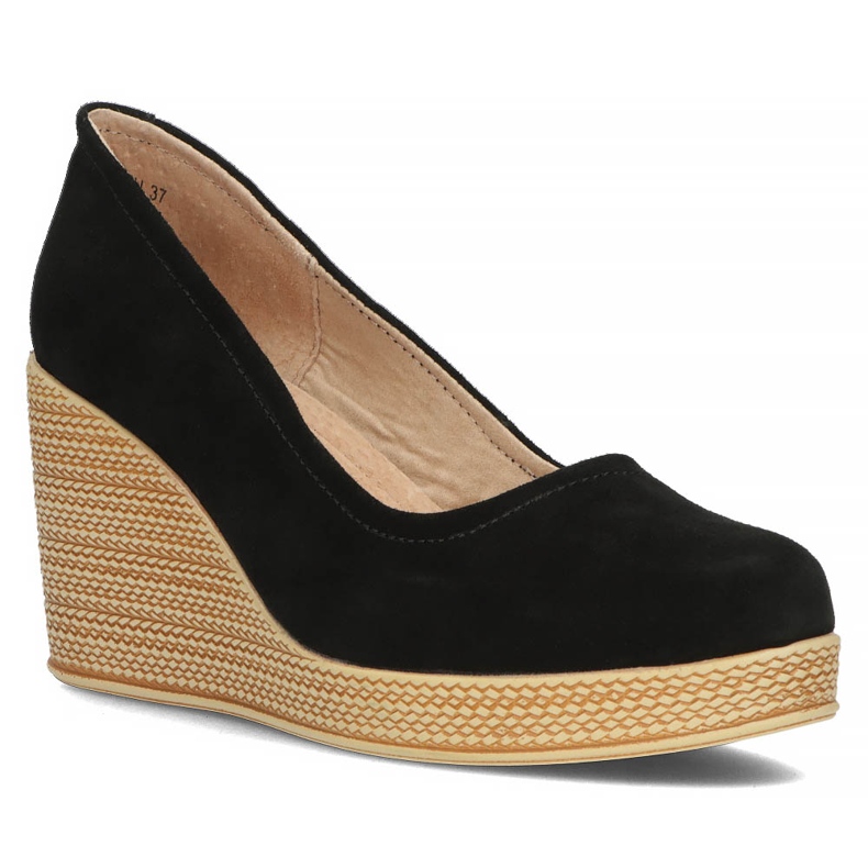 Lædersko Filippo DP3521 / 22 Bk Su sort 1
