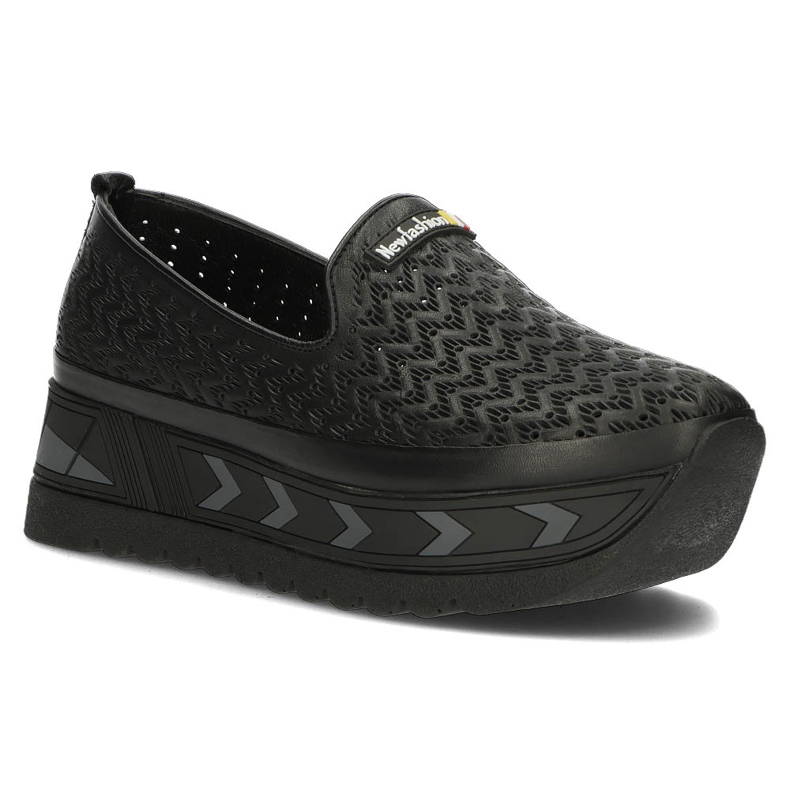 Lædersko Filippo DP3906 / 22 Bk sort 1