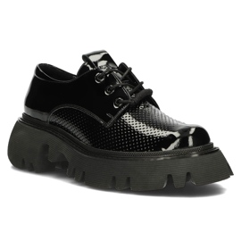 Lædersko Filippo DP3909 / 22 Bk sort 1