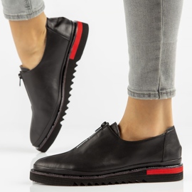 Lædersko Filippo DP3915 / 22 Bk sort 1