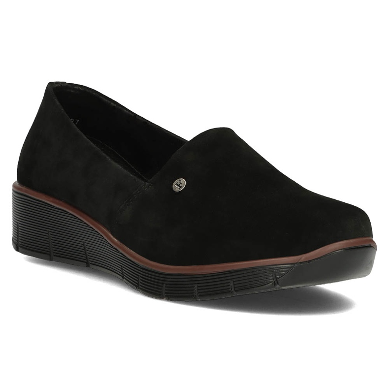 Lædersko Filippo DP3628 / 22 Bk sort 1