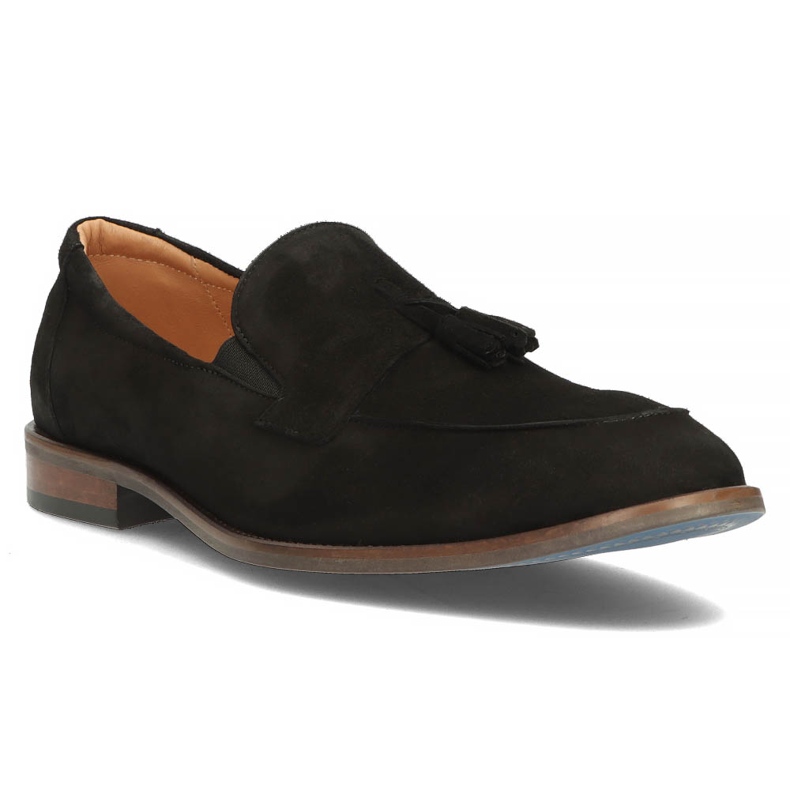 Læder loafers Filippo F59 / 160/02 sort 1