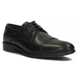 Lædersko Filippo 3613 sort 1