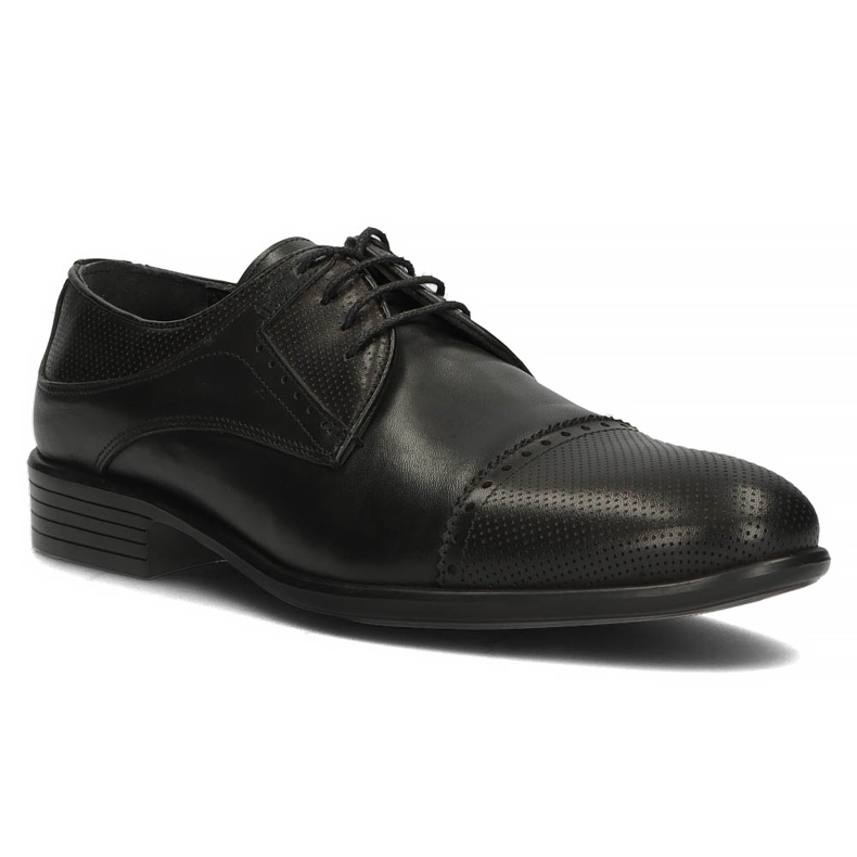 Lædersko Filippo 3613 sort 1