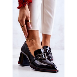 S.Barski Elegante pumps på en sort Callim 1