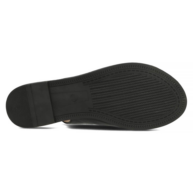 Filippo DS3666 / 22 Bk sorte sandaler 1