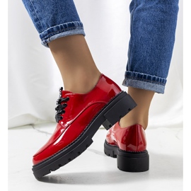 Fallon rød lakerede sko 2