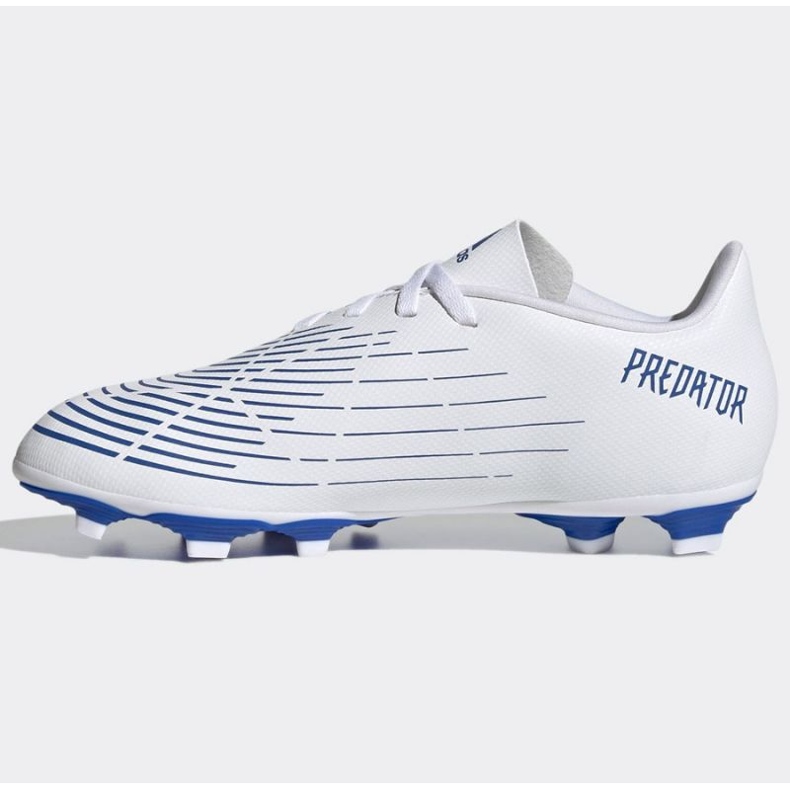 Adidas Predator Edge.4 FxG Jr GW2368 fodboldstøvler hvid 1
