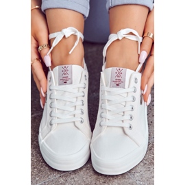 Damesneakers Tied Cross Jeans JJ2R4038C Hvid 2