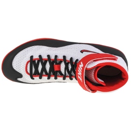 Nike Inflict 3 M 325256-160 sko hvid sort rød 2