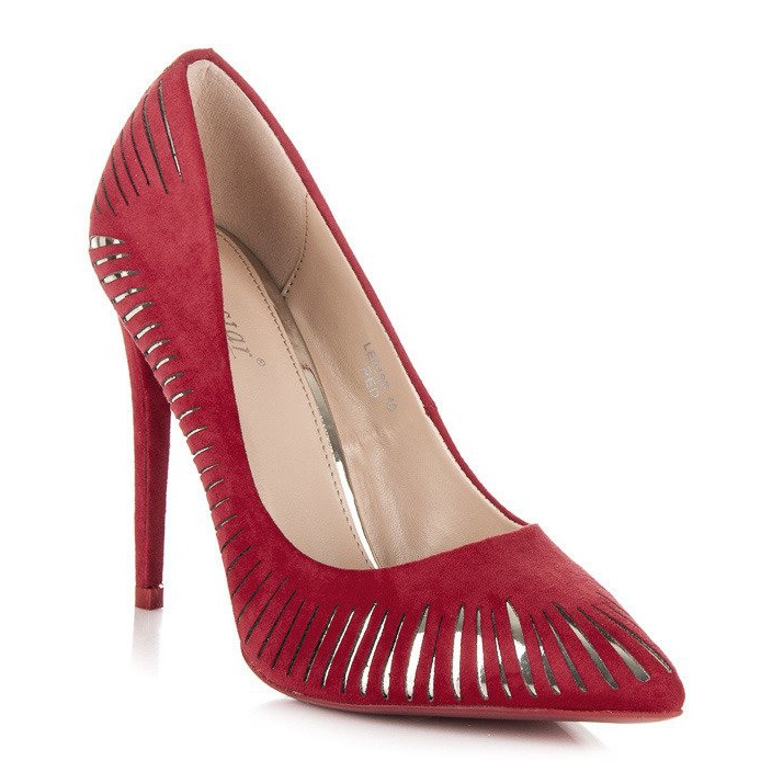 Seastar Skinnende rødbrune pumps 1