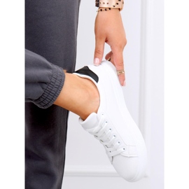 Xina HVID / SORT damesneakers 1