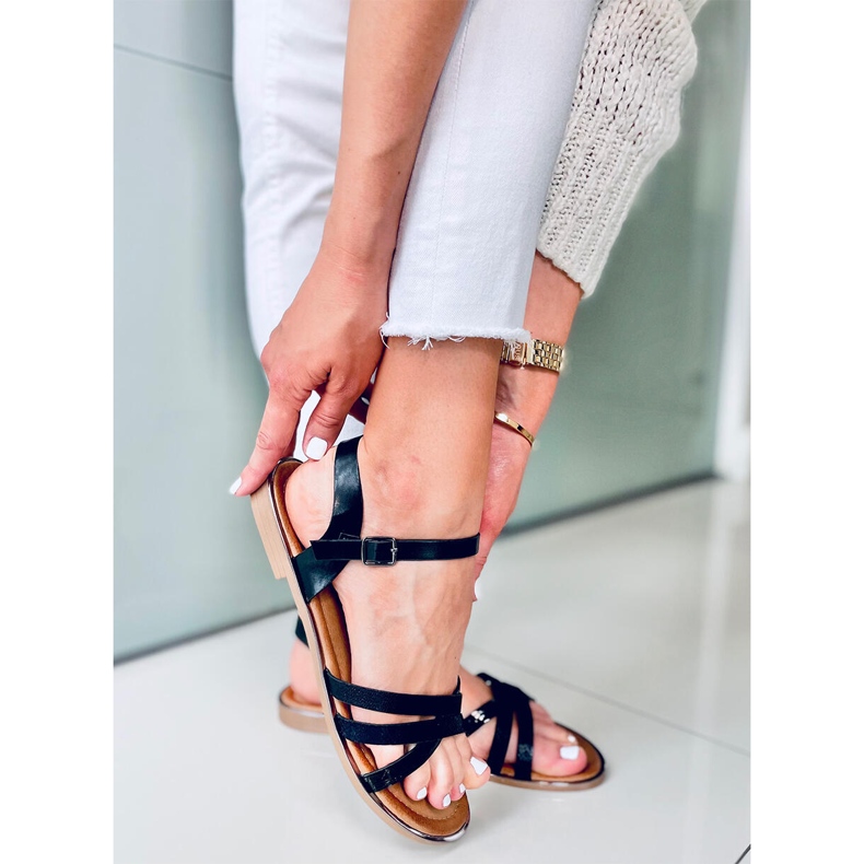 Celia Black damesandaler sort 2