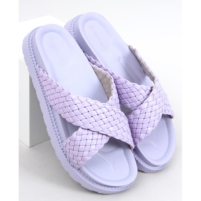 Norma Purple dametøfler lilla 2