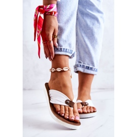 Damemateriale Flip-flops Big Star JJ274A347 Hvid 1