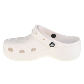 Crocs Classic Platform Clog 206750-100 flip-flops hvid 1