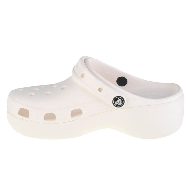 Crocs Classic Platform Clog 206750-100 flip-flops hvid 1