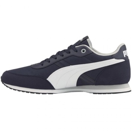 Puma St Runner Essential M 383055 04 hvid marineblå 1