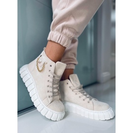 Iggy Beige ankelsneakers 1