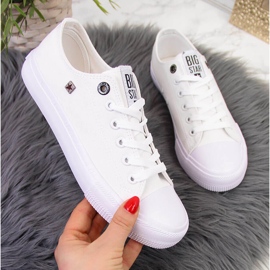 Hvide sneakers lave Big Star AA274010 1