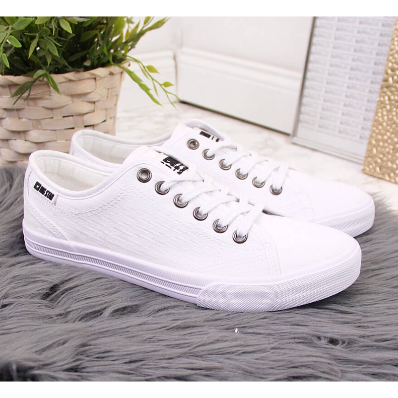 Hvide sneakers Big Star W274835 2