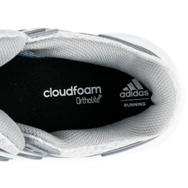 Adidas duramo 8 tommer grå rød 1