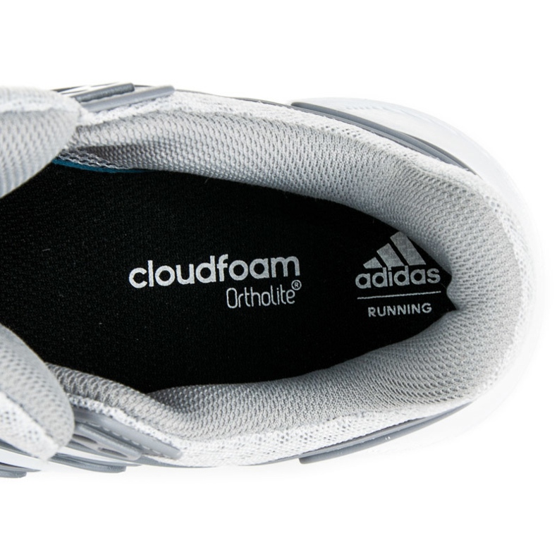 Adidas duramo 8 tommer grå rød 1