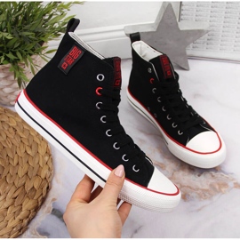 Sorte tekstilsneakers Big Star JJ274126 1