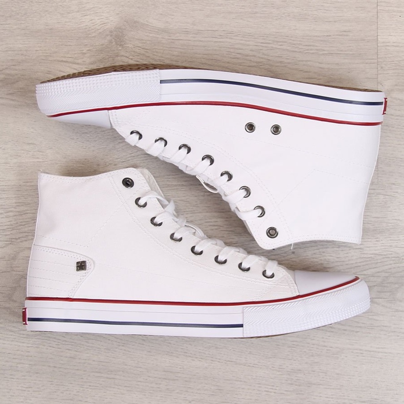 Høje hvide sneakers til mænd Big Star DD174251 1