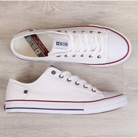 Hvide low-top sneakers til mænd Big Star DD174271 1