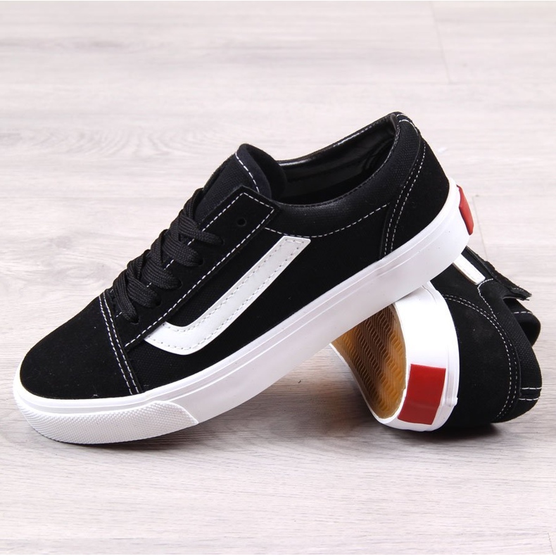 Sorte Atletico børnesneakers i tekstil 1