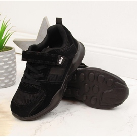 Sort Befado velcro børnesportssko 2