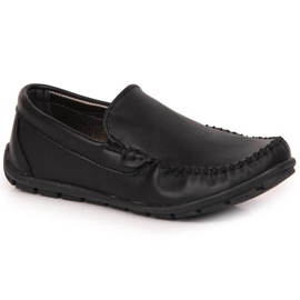 Drenge sorte slip-on mokkasiner Kornecki 6805 2