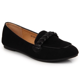 Sorte Potocki slip-on sko til kvinder 2