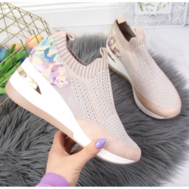 Damesneakers pudderrosa Artiker lyserød 1