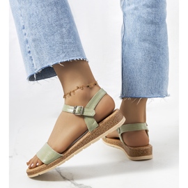 Speier grønne damesandaler 1