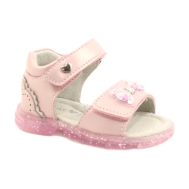 Evento Pigeres sandaler med en bue 22Z23-4780 Pink lyserød 1