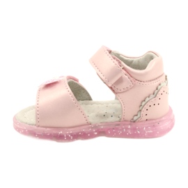 Evento Pigeres sandaler med en bue 22Z23-4780 Pink lyserød 2