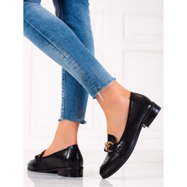 W. Potocki Elegante Potocki loafers sort 1