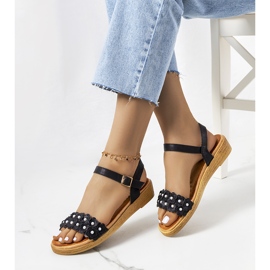 Farra sorte sandaler til kvinder 1